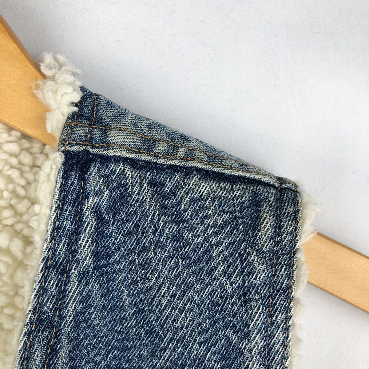 古着 70~80年代 リーバイス Levi's オレンジタブ デニムボアベスト USA