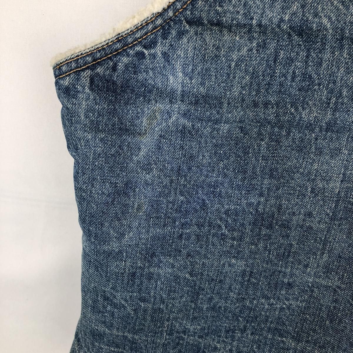 古着 70~80年代 リーバイス Levi's オレンジタブ デニムボアベスト USA