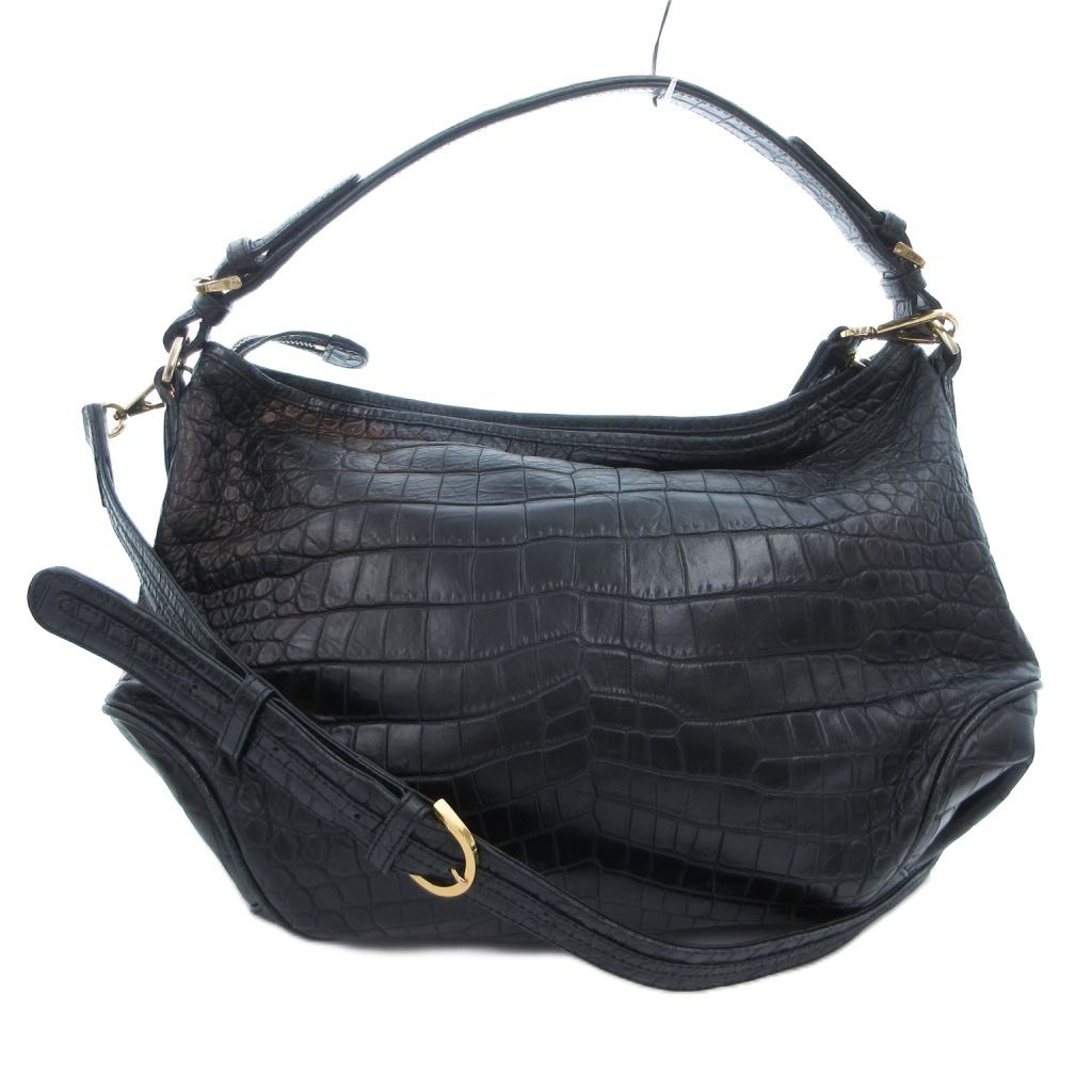 レザージュエルズ LEATHER JEWELS 2WAY ショルダーバッグ 型押しロゴ 黒 ブラック TY-2018 /ML ■GY18