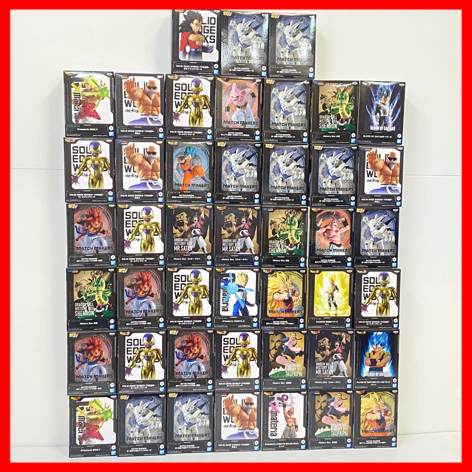 ▲【2個口発送】 ドラゴンボール フィギュア まとめ 大量 ※箱ダメージ品含む 未開封品 smdball097090