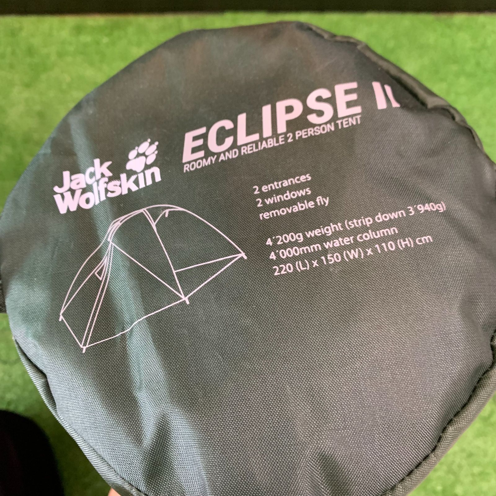 〇【未使用品】Jackwolfskin ジャックウルフスキン ECLIPSE II