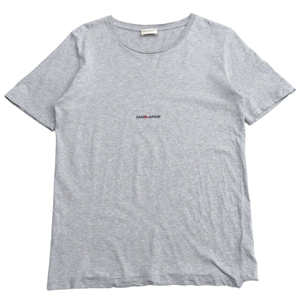 SAINT LAURENT PARIS サンローランパリ 半袖Ｔシャツ サイズS ロゴプリント イタリア製 ブランド古着【中古】20260612/RA9844