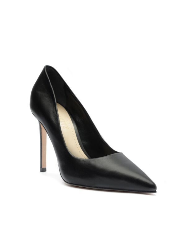 シュッツ レディース シューズ パンプス Schutz Womens Lou Pointed Toe Pumps Black Leather ブラック