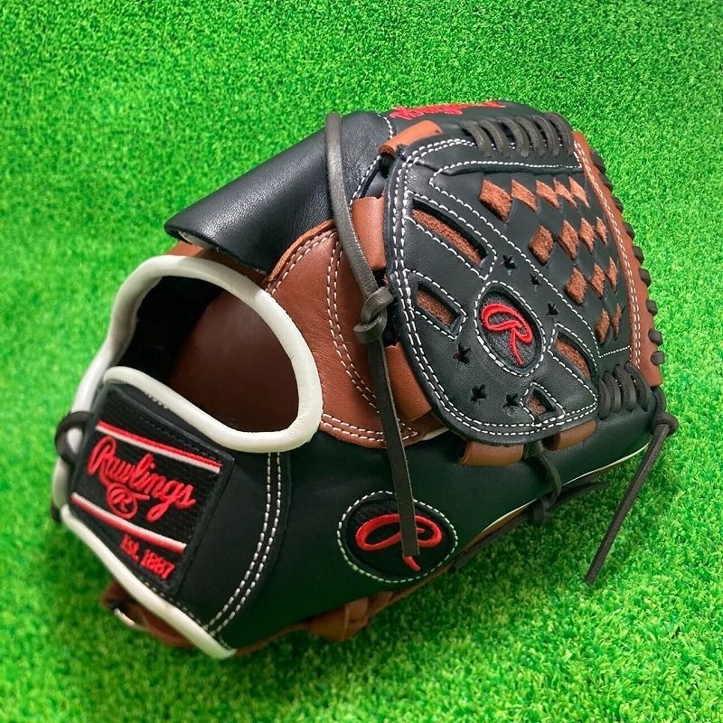 【新品未使用品】ローリングス 軟式 投手用 グラブ HOH MLB カラーシンク 右投 GR4HMA15W
