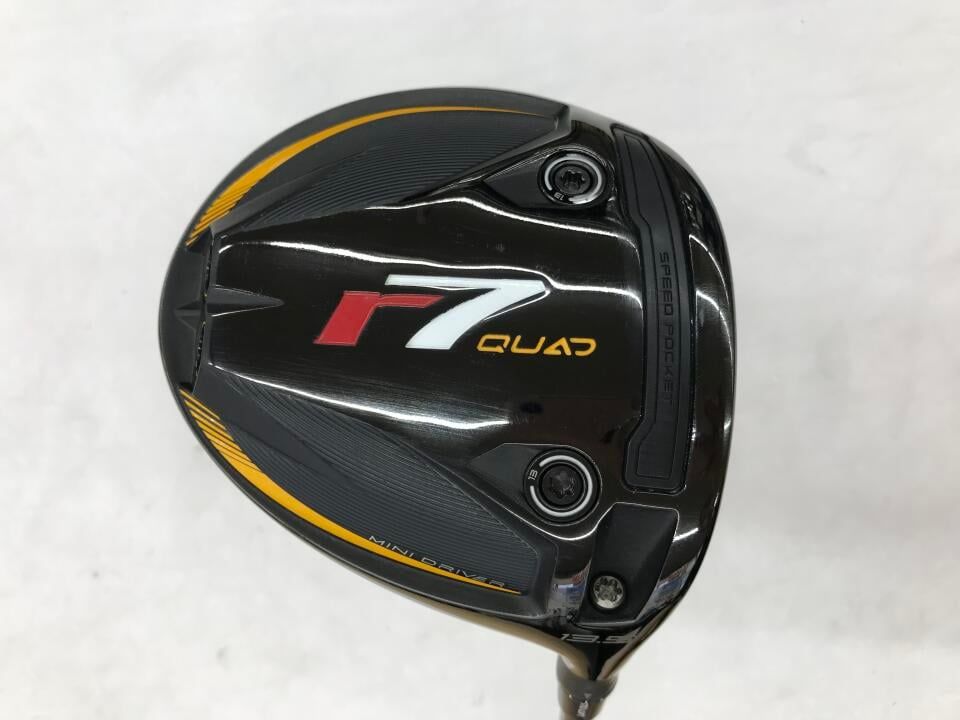テーラーメイド　r7 QUAD MINI DRIVER　13.5度　Diamana SILVER TM55(r7 QUAD)　Sフレックス　ドライバー　中古　ゴルフドゥ！荒川沖店【最短即日発送】