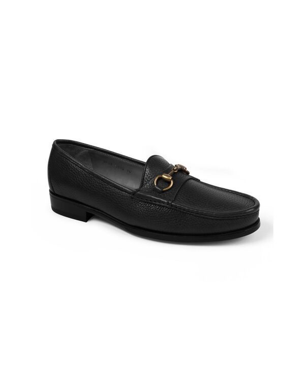 アンソニー ヴィア メンズ シューズ スリッポン・ローファー Anthony Veer Mens Lucca Bit Loafer Black ブラック