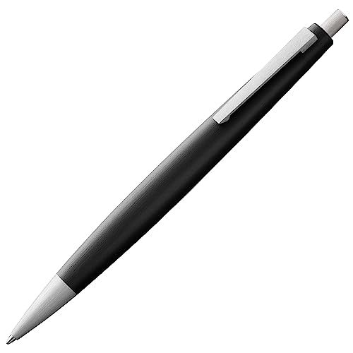 LAMY（ラミー）2000 ブラック ボールペン 黒 - 丈夫なポリカーボネート製ボディのエレガントなボールペン - 最適なバランス - 大容量リフィル 線幅 M 黒 LAMY M 16 付きｍａ