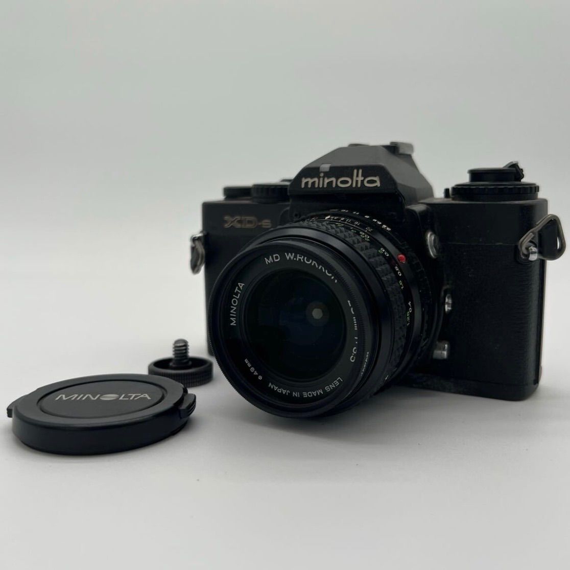 T3833 【 動作未確認品 】MINOLTA ミノルタ XD-S 一眼レフ フィルムカメラ レンズ 28mm カメラ