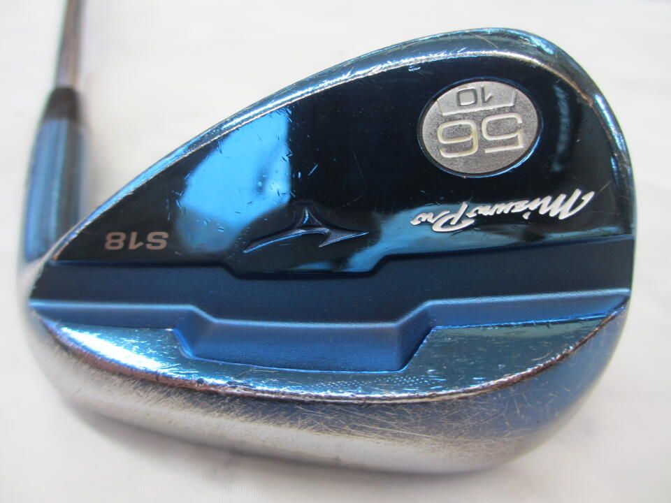 ミズノ　Mizuno Pro S18 ブルーIP　56度　ダイナミックゴールド　S200フレックス　ウェッジ　中古　ゴルフドゥ！ココアドバンス長崎城栄店【最短即日発送】