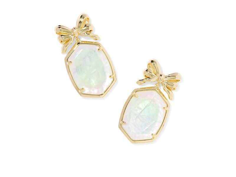 ケンドラスコット レディース アクセサリー ピアス・イヤリング Kendra Scott Daphne Bow Drop Earrings Gold Iridescent ゴールド
