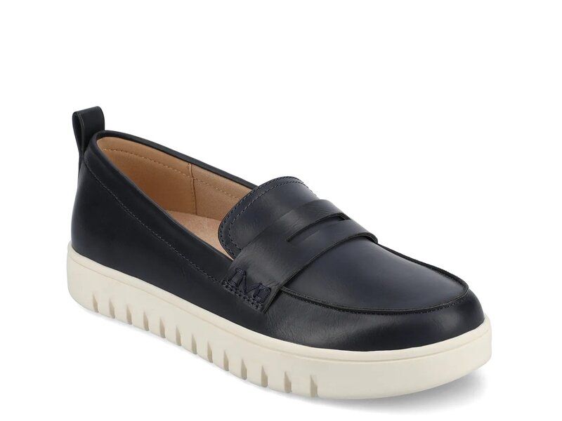 ジャーニー レディース シューズ スリッポン・ローファー Journee Tayla Loafer Navy ネイビー