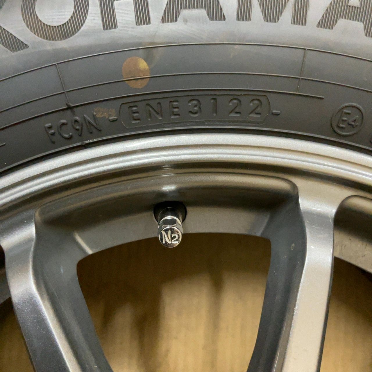 YOKOHAMA iceGUARD iG60 195/65R15 AZ SPORTS 15インチ ホイール 4本
