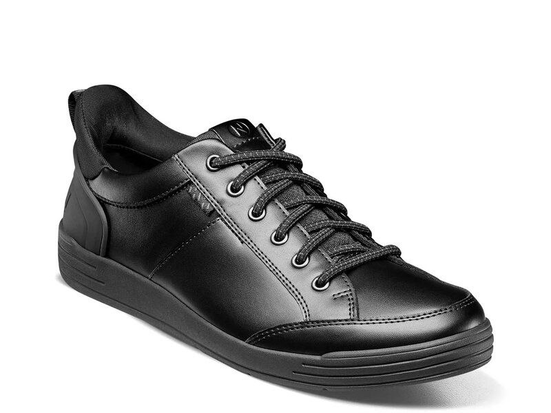 ノンブッシュ メンズ シューズ スニーカー Nunn Bush Kore City Walk Work Sneaker Mens Black ブラック