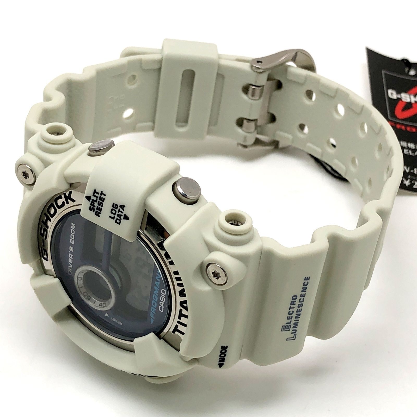 G-SHOCK ジーショック DW-8200LG-8 FROGMAN Men in White Gray