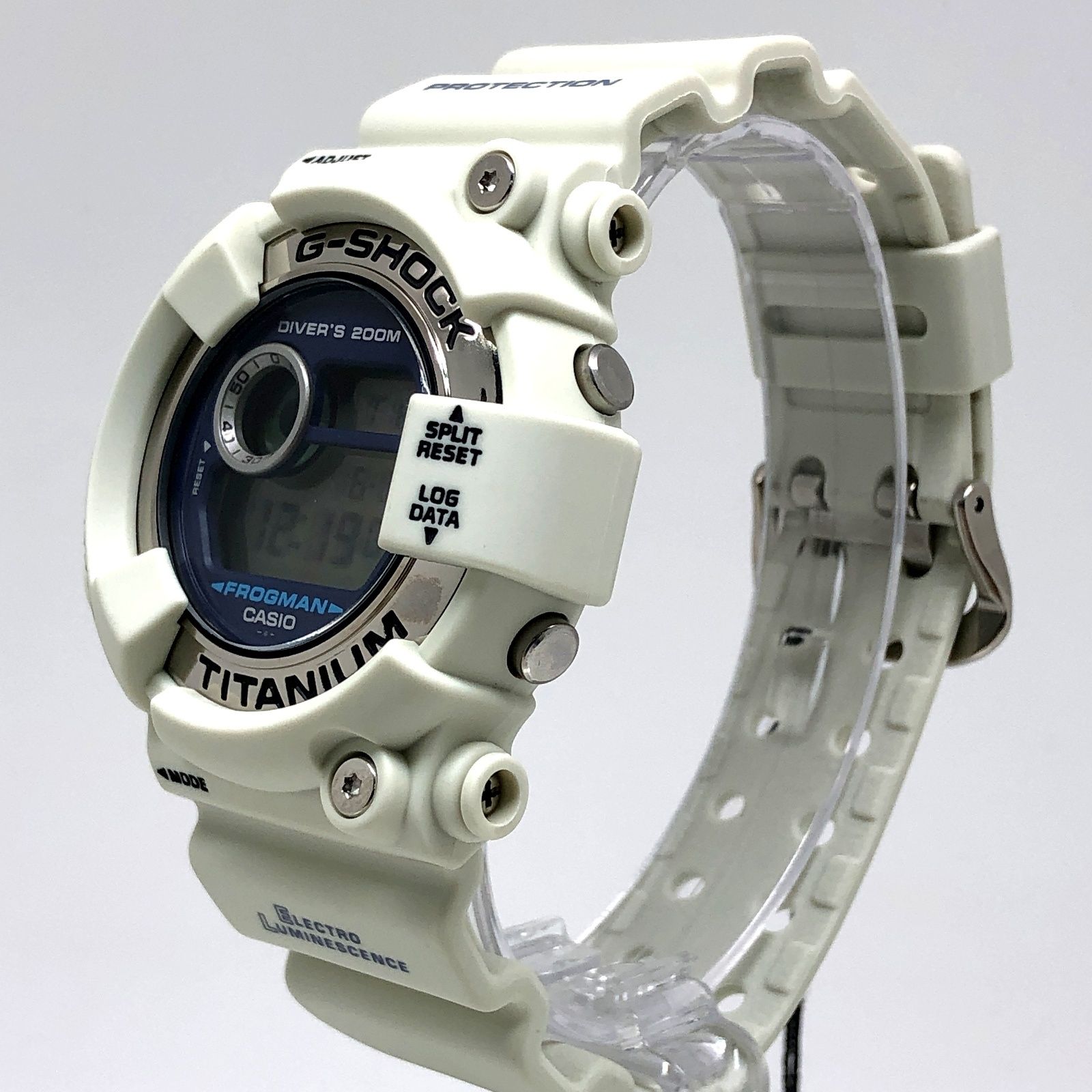 G-SHOCK ジーショック DW-8200LG-8 FROGMAN Men in White Gray