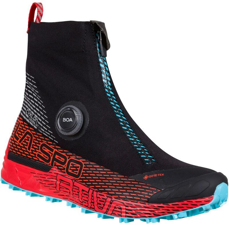 ラスポルティバ レディース シューズ スニーカー La Sportiva Cyklon Cross GTX Trail Running Shoe Womens BlackHibiscus ブラック