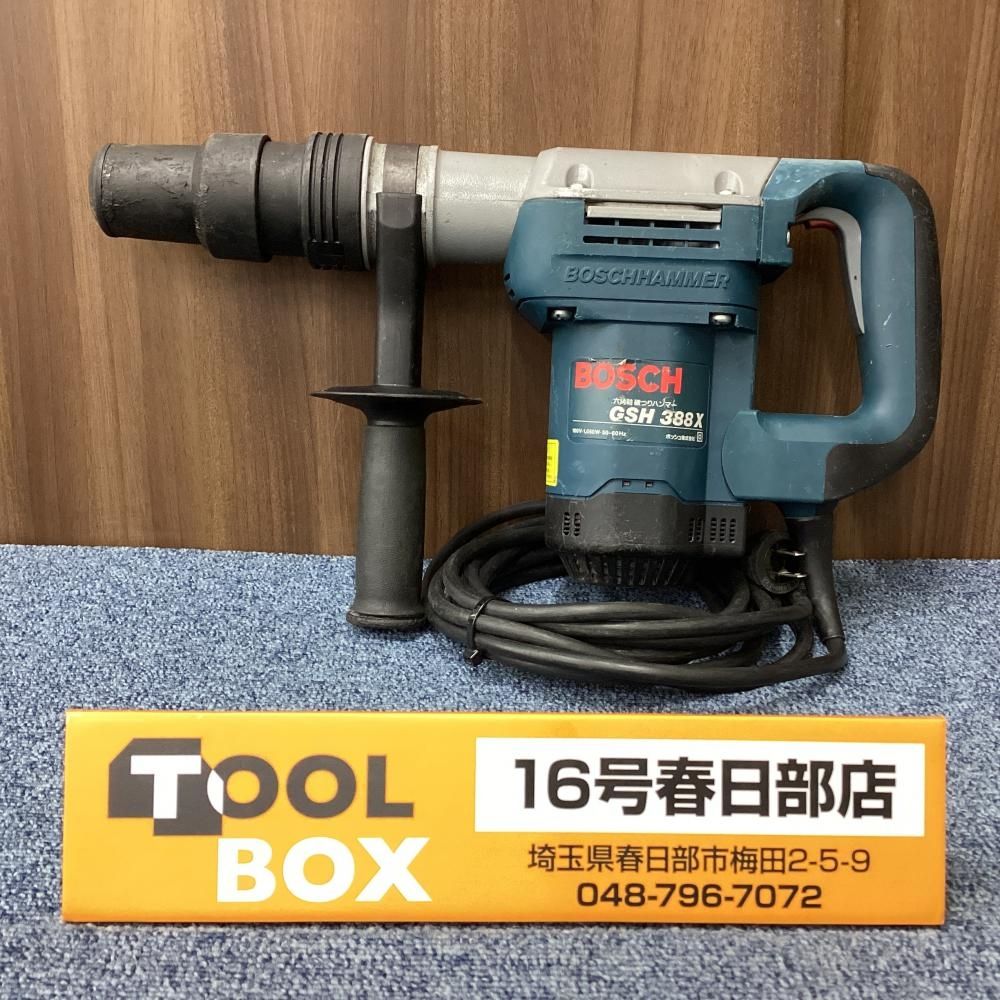 【中古】BOSCH/ボッシュ GSH388X 破つりハンマー 【201】