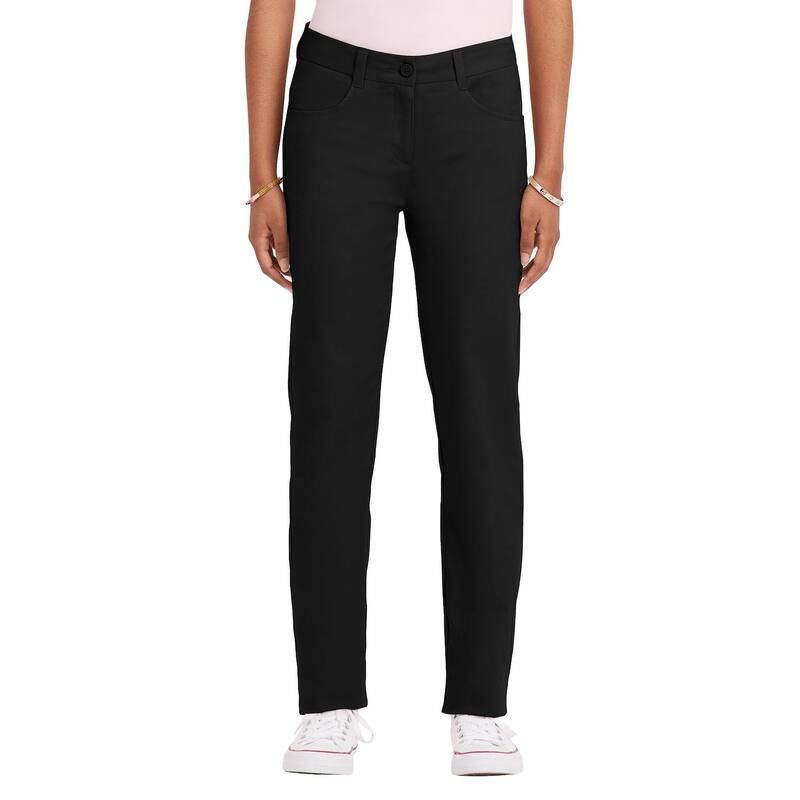 アイゾッド レディース ボトムス カジュアルパンツ Juniors IZOD Stretch Twill Skinny Pants Black ブラック
