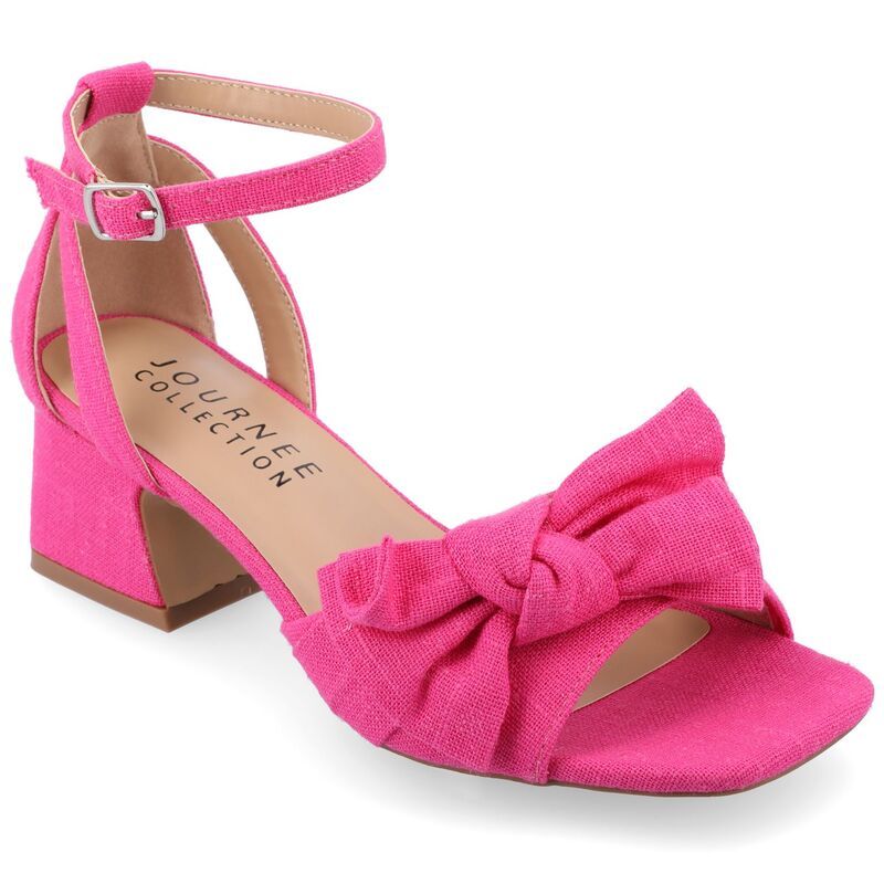 ジュルネ コレクション レディース シューズ サンダル Journee Collection Zevi Womens Tru Comfort Foam Sandals Hot Pink ピンク