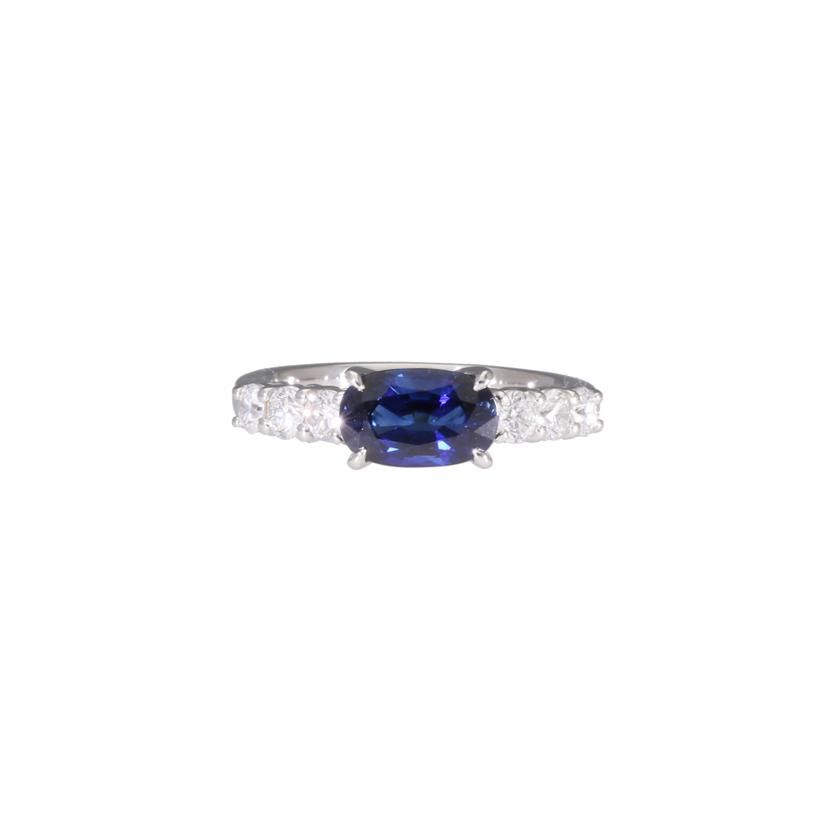 PT959サファイアダイヤリング1．88/D0．55ct Aランク 59