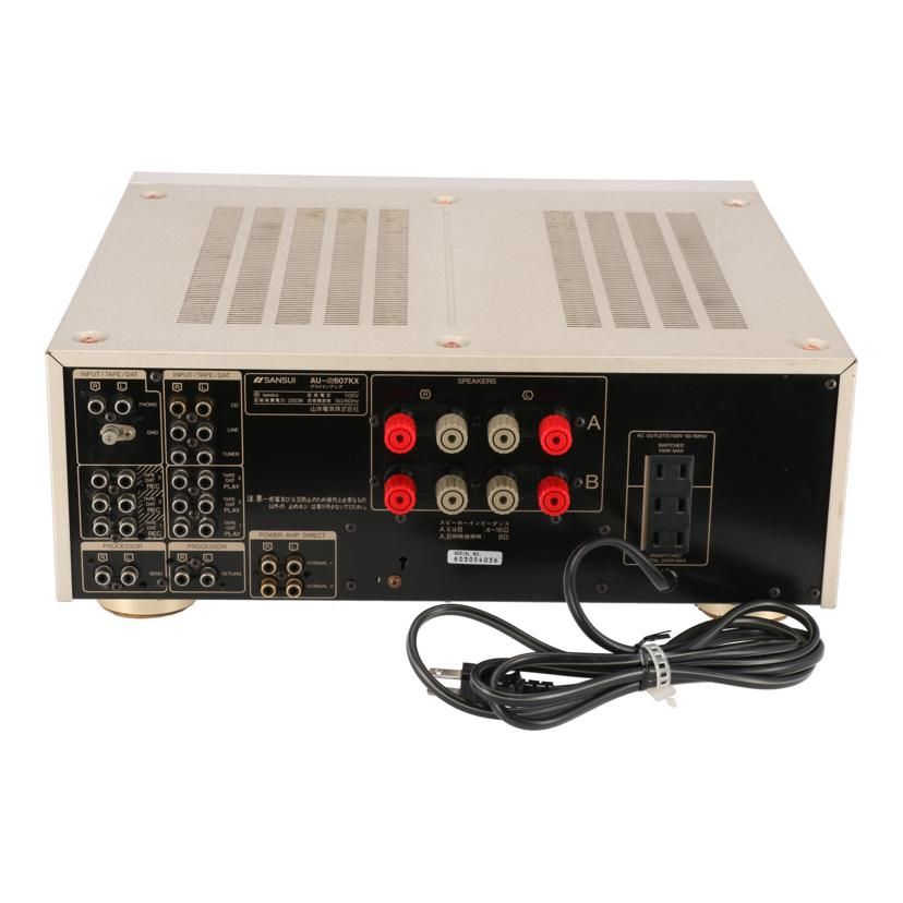 り*り様 AUα707MRプリメインアンプ SANSUI プリメインアンプ/AU－α607KX AU-α607KX Bランク 70 - メルカリ