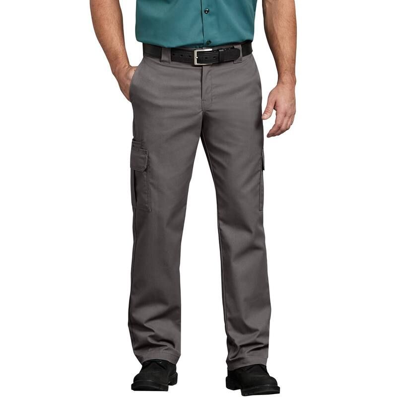 ディッキーズ メンズ ボトムス カジュアルパンツ カーゴパンツ Mens Dickies RegularFit Flex Fabricargo Pants Gravel Gray グレー