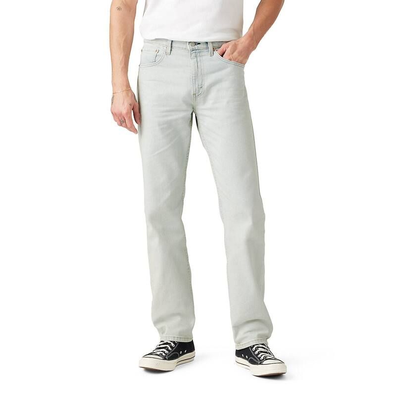 リーバイス メンズ ボトムス デニムパンツ レギュラーフィット ジーンズ Mens Levis 505 Regular Fit Stretch Jeans Be Happy