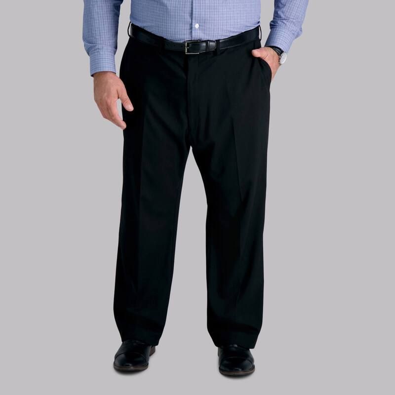 ハガー メンズ ボトムス カジュアルパンツ トール Big Tall JM Haggar Premium ClassicFit Sharkskin Stretch FlatFront Suit Pan