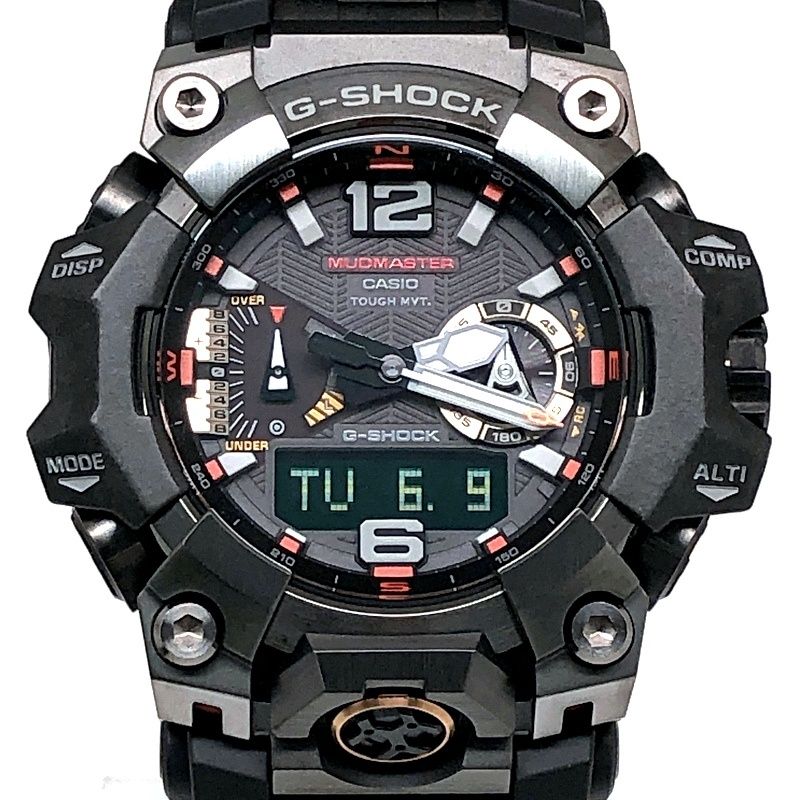 G-SHOCK ジーショック GWG-B1000EC-1 MUDMASTER エマージェンシーカラー 電波ソーラー Bluetooth搭載 2024年8月発売