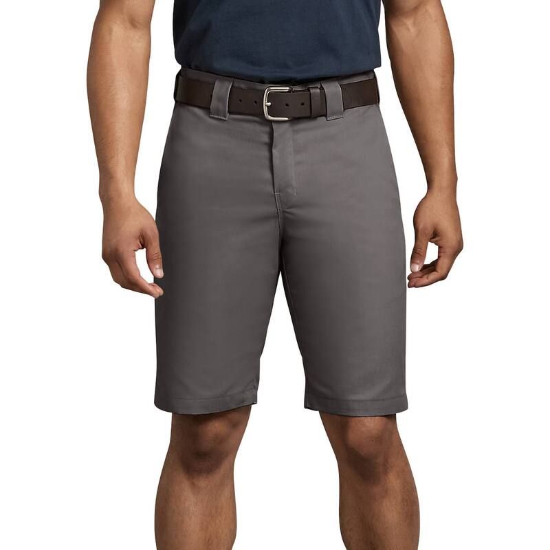ディッキーズ メンズ ボトムス ハーフパンツ・ショーツ ショートパンツ Mens Dickies Flex 11 Work Shorts Gravel Gray グレー