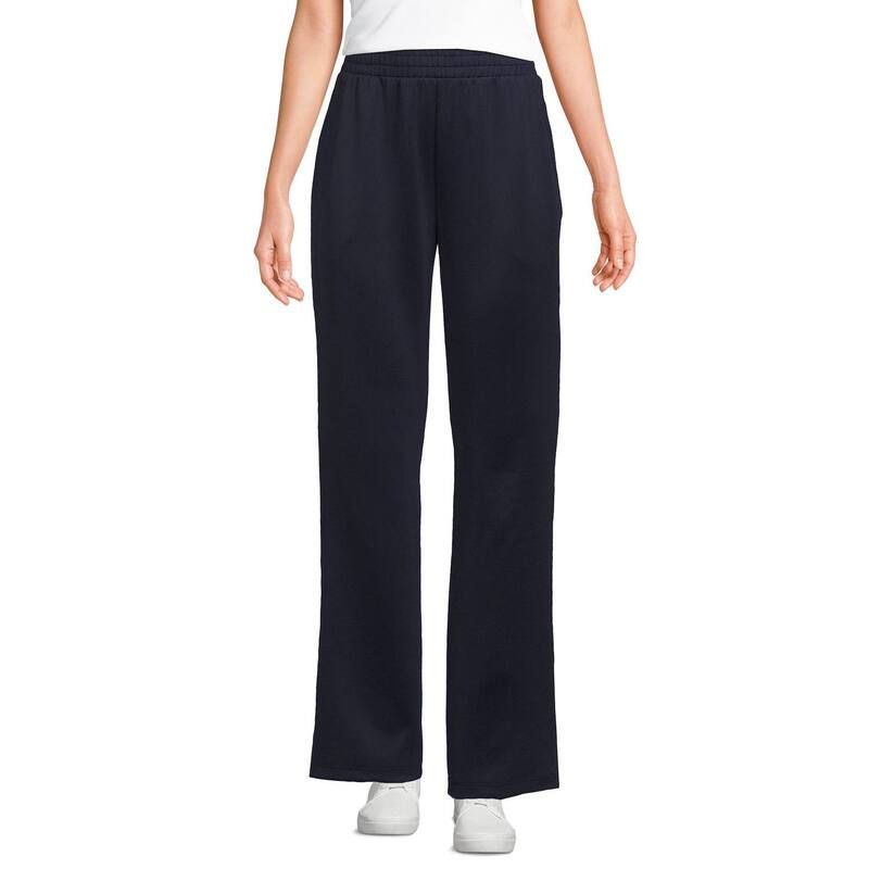 ランズエンド レディース ボトムス カジュアルパンツ トラックパンツ Womens Lands End Active Performance Track Pants Classic Navy ネイビー