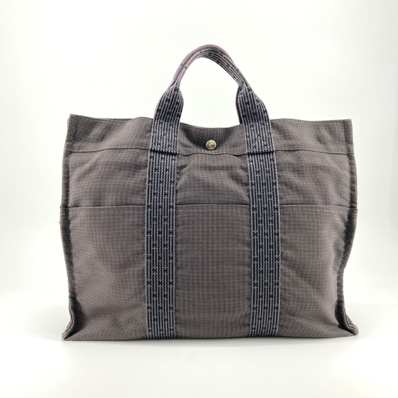 HERMES（エルメス） エールライン トートバッグ グレー