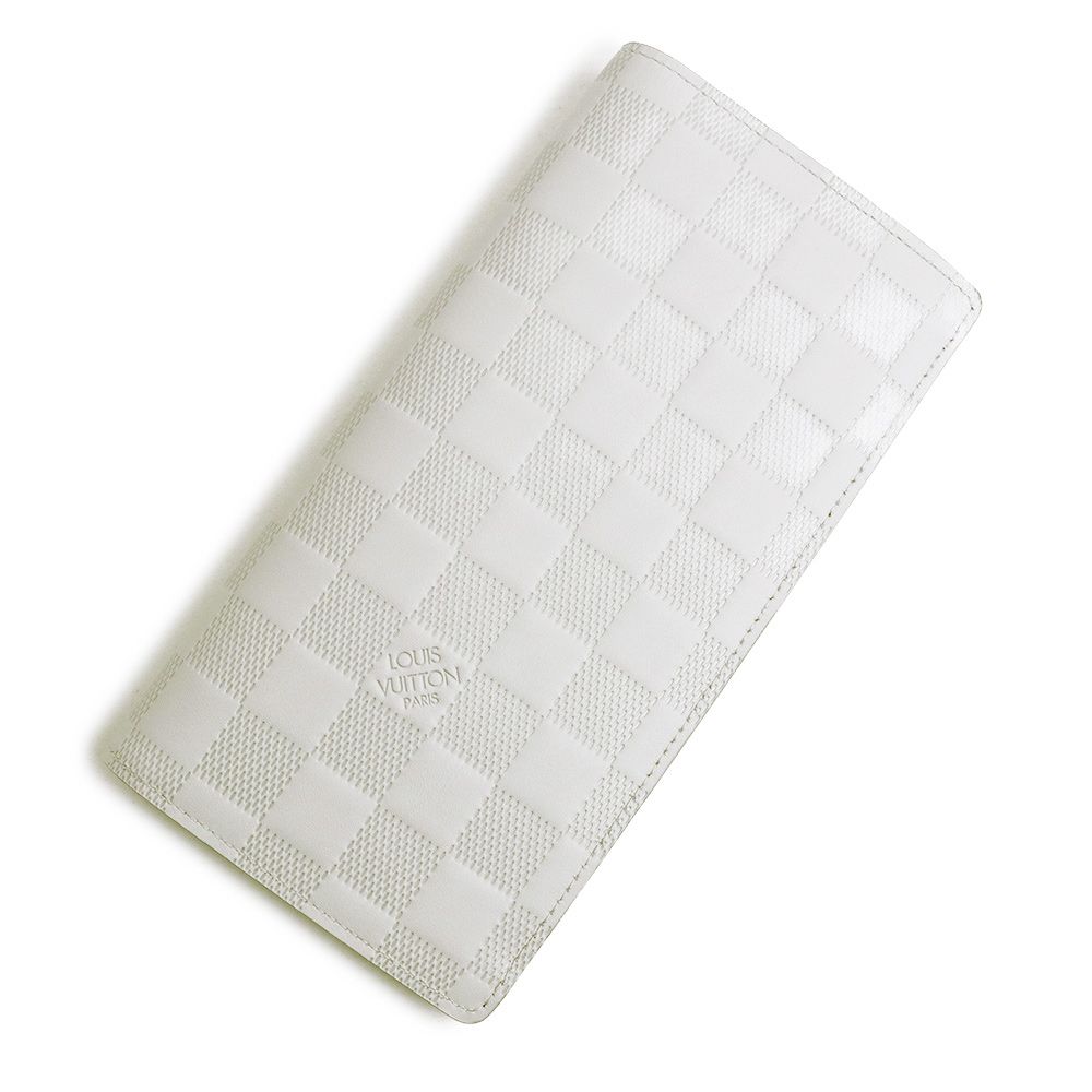 【使用わずか】ルイヴィトン ポルトフォイユ ブラザ ダミエ アンフェニ 二つ折り ルイ ヴィトン N60335 ポルトフォイユ ブラザ ダミエアンフィニ ブロン