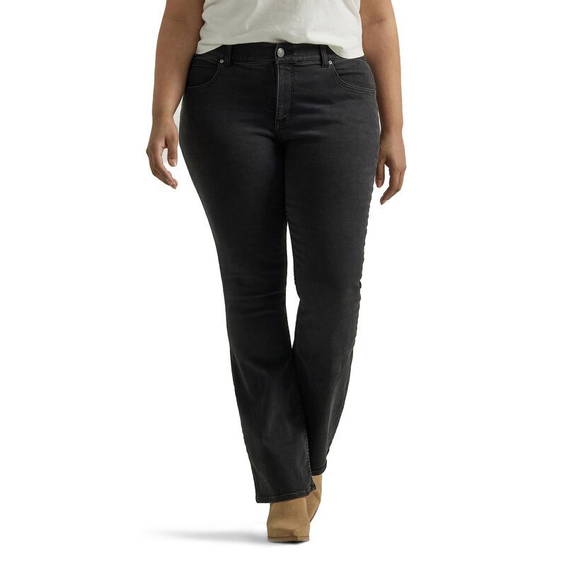リー レディース ボトムス デニムパンツ ブーツカット プラスサイズ ブーツ ジーンズ Plusize LeeR Ultra Lux Comfort with Flex Motion Bootcut