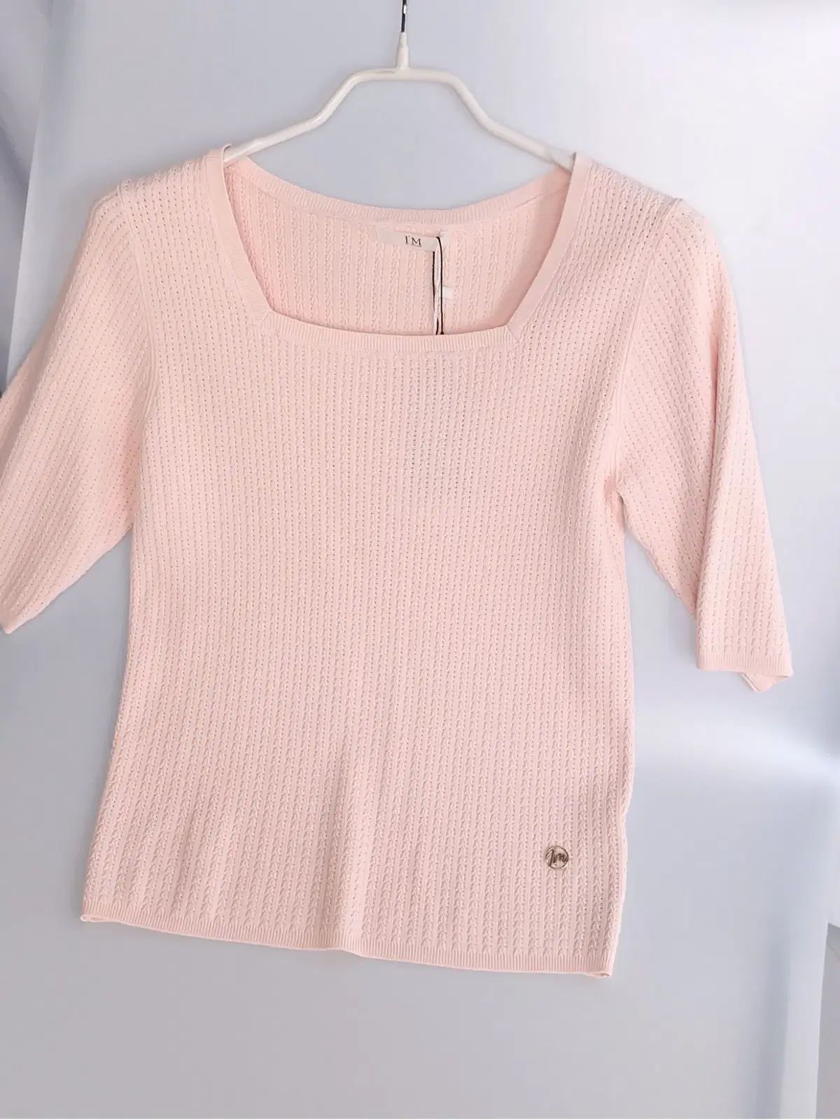 it MICHAA イッミシャ 半袖 ニット 82(55) 新品_A272