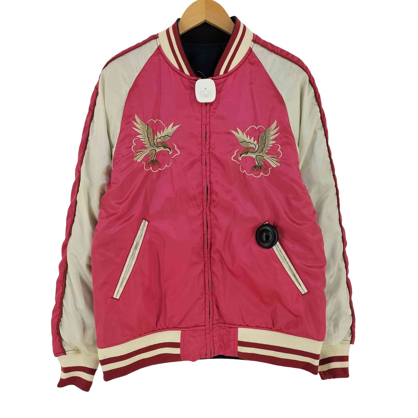 アルファインダストリーズ ALPHA INDUSTRIES リバーシブル スカジャン MA-1 ジャケット メンズ L
