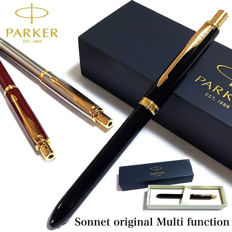 パーカー ボールペン マルチペン PARKER ソネット オリジナル マルチファンクション かっこいい おしゃれ ブラック レッド シルバー シンプル プレゼント ブランド 文房具 お祝い ギフト