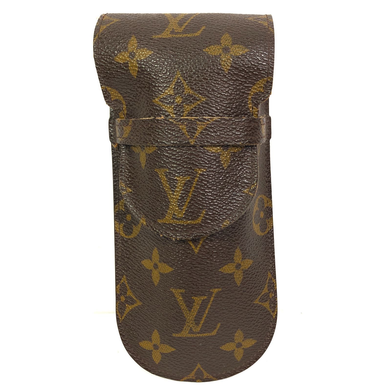 【ルイヴィトン】本物 LOUIS VUITTON サングラスケース モノグラム エテュイ リュネット ラバ M62970 メガネケース メンズ レディース 仏製