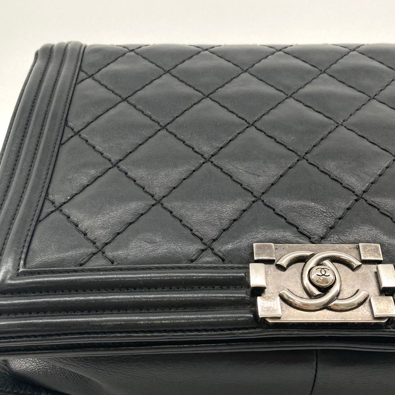 CHANEL（シャネル） ボーイシャネル ショルダーバッグ ブラック - メルカリ