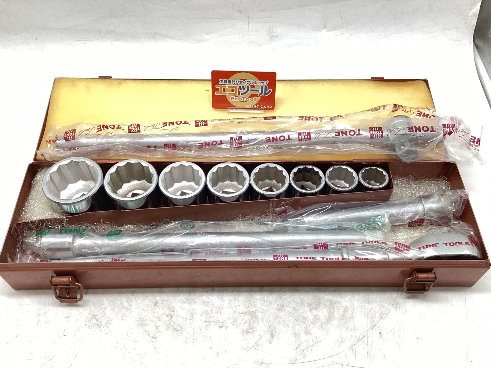 【中古品】TONE No.200M 〇/トネ ソケット レンチ セット [IT_B9SXK][豊田][M04]