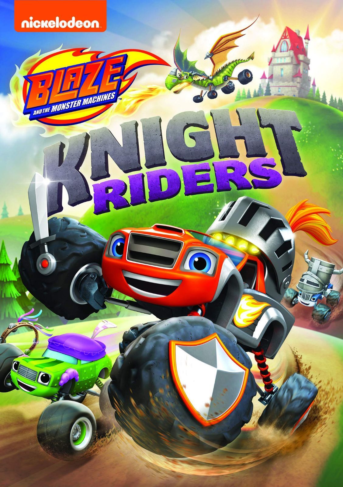 Blaze And The Monster Machines: Knight Riders [DVD]