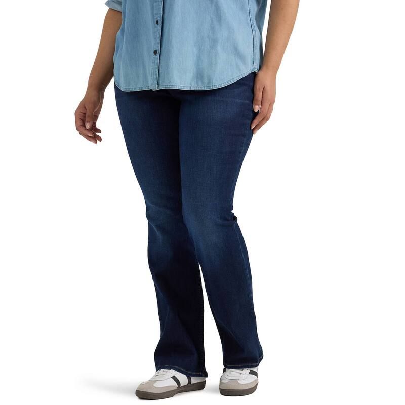 リー レディース ボトムス デニムパンツ ブーツカット プラスサイズ ブーツ ジーンズ Plusize LeeR Ultra Lux Comfort with Flex Motion Bootcut