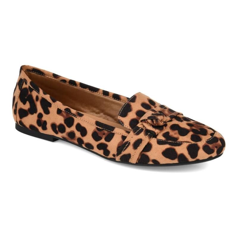 ジュルネ コレクション レディース シューズ スリッポン・ローファー Journee Collection Marci Womens Loafers Leopard アニマル