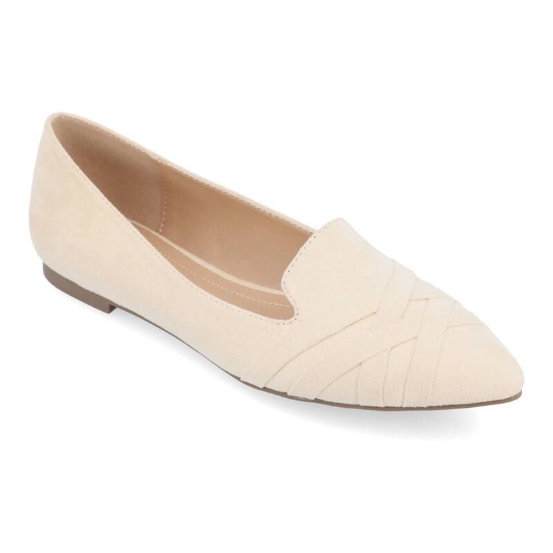 ジュルネ コレクション レディース シューズ スリッポン・ローファー Journee Collection Mindee Womens Flats Tan タン