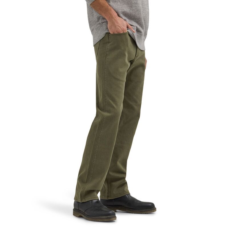 ラングラー メンズ ボトムス デニムパンツ レギュラーフィット Mens Wrangler Peak Comfort Regular Fitwill Pants Asphalt