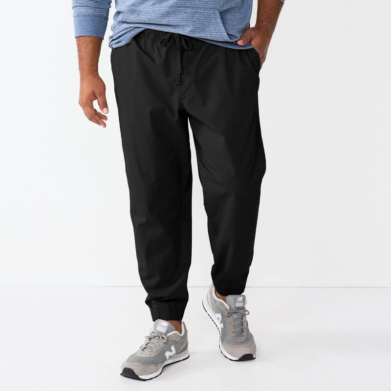 ソノマ メンズ ボトムス カジュアルパンツ トール Big Tall Mensonoma Goods For Life Core Jogger Pants Black ブラック