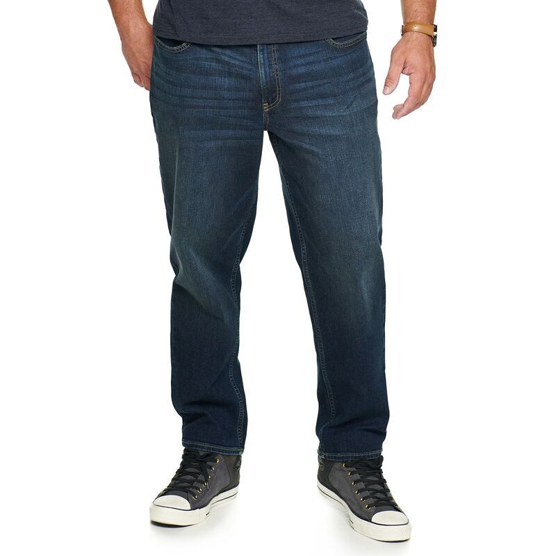 ソノマ メンズ ボトムス デニムパンツ トール ジーンズ Big Tall Sonoma Goods For Life StraightLeg Flexwear Jeans Rinse Wash