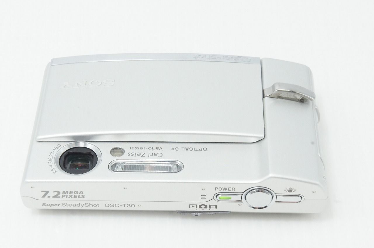 SONY ソニー DSC-T30 コンパクトデジタルカメラ シルバー 260609d