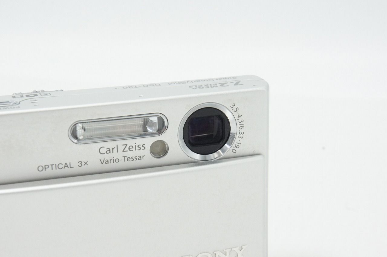 SONY ソニー DSC-T30 コンパクトデジタルカメラ シルバー 260609d