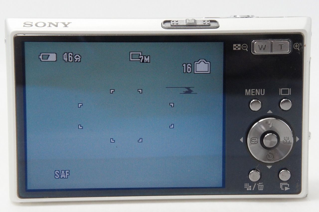 SONY ソニー DSC-T30 コンパクトデジタルカメラ シルバー 260609d